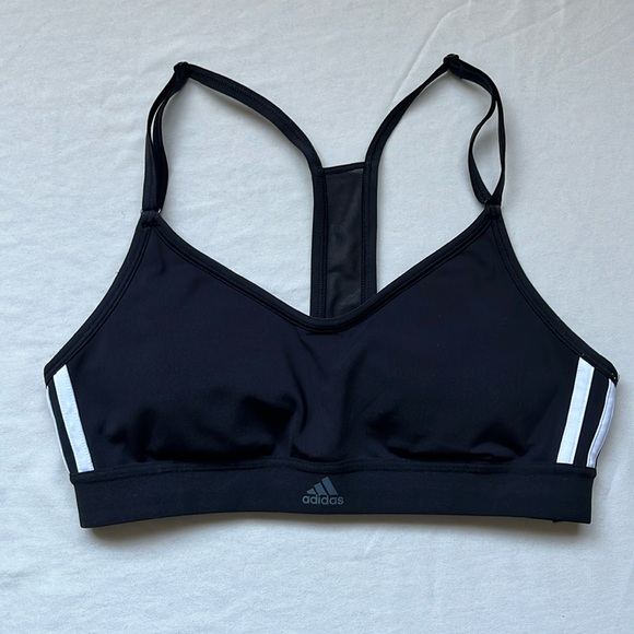 Adidas women’s S black sports bra - Picture 1 of 2